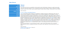 Desktop Screenshot of minitalnet.kapsa.cz